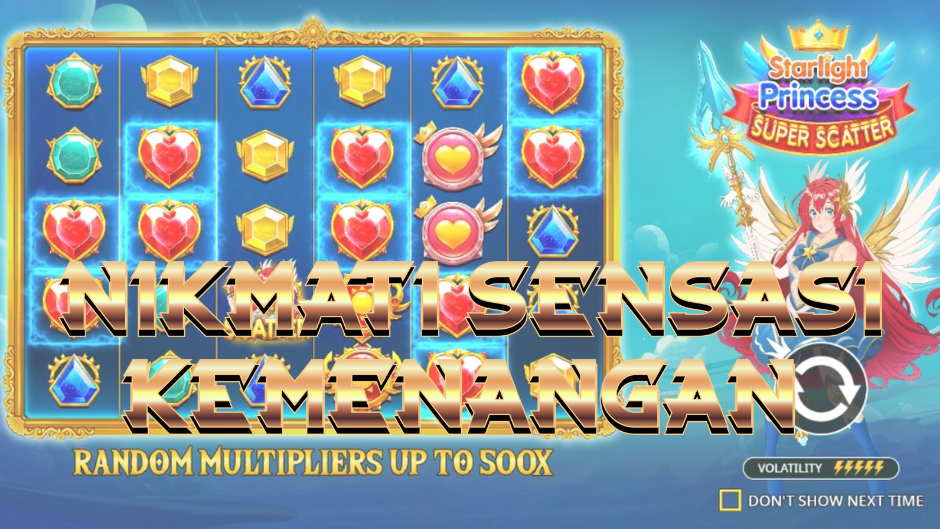 Starlight Princess Super Scatter: Keajaiban Langit dan Kemenangan Besar di Dunia Slot Online